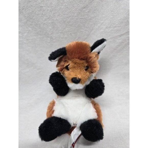 Douglas Cuddle Toys Fox Lil Handful Stuffed Animal Mini - Picture 1 of 8